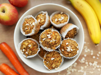🧁 ABC Muffins: Apples, Bananas & Carrots for the Win!