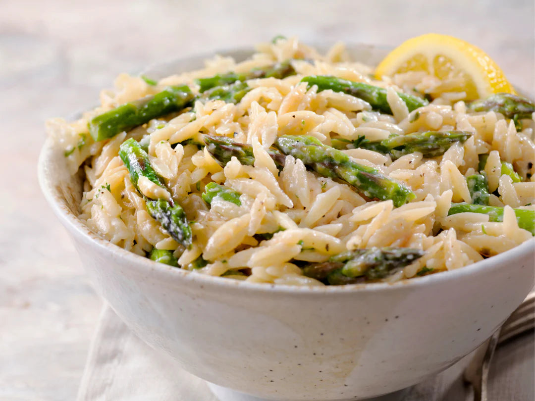 NEW! ASPARAGUS ORZOTTO