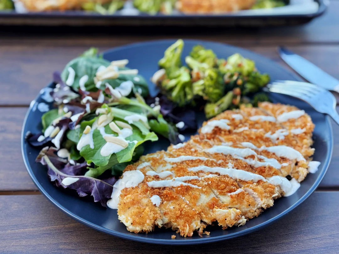 NEW! BAKED PARMESAN-CRUSTED CHICKEN CUTLETS