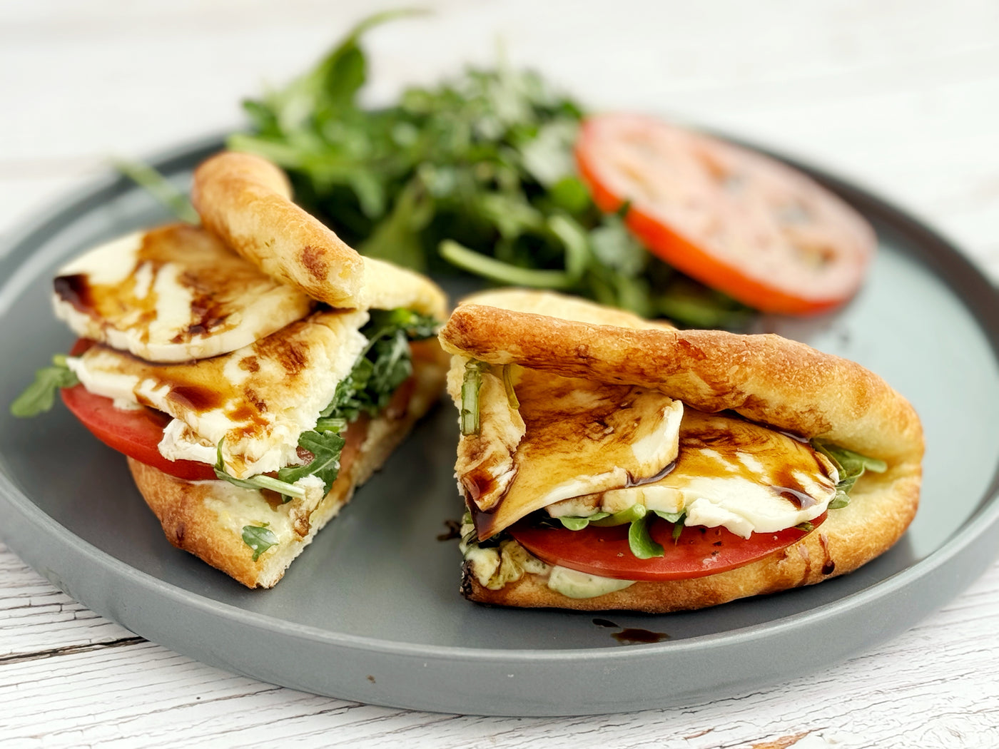 CAPRESE PIZZA SANDWICHES