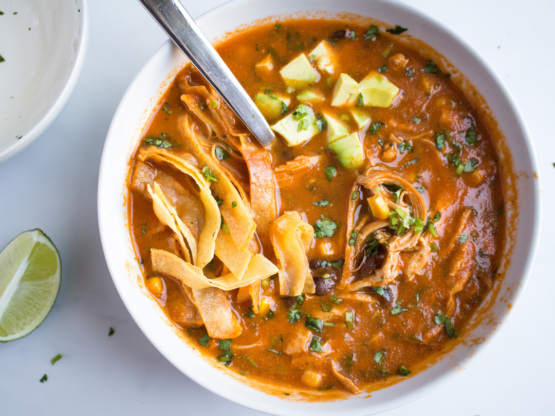 CHEF FAVORITE! CHICKEN TORTILLA SOUP