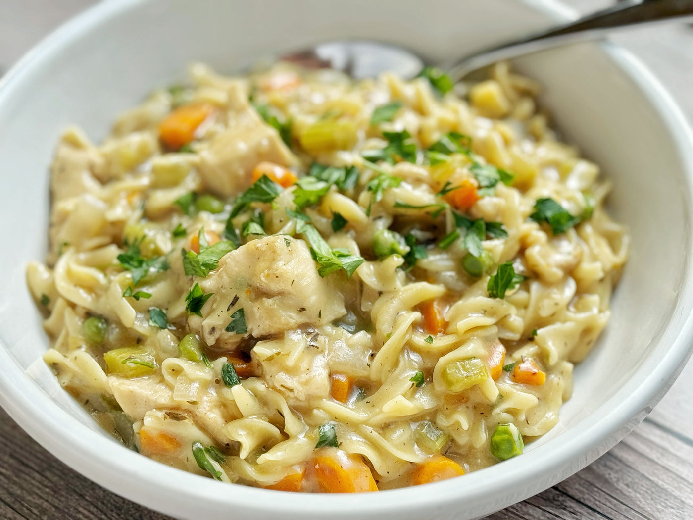 CHICKEN POT PIE PASTA