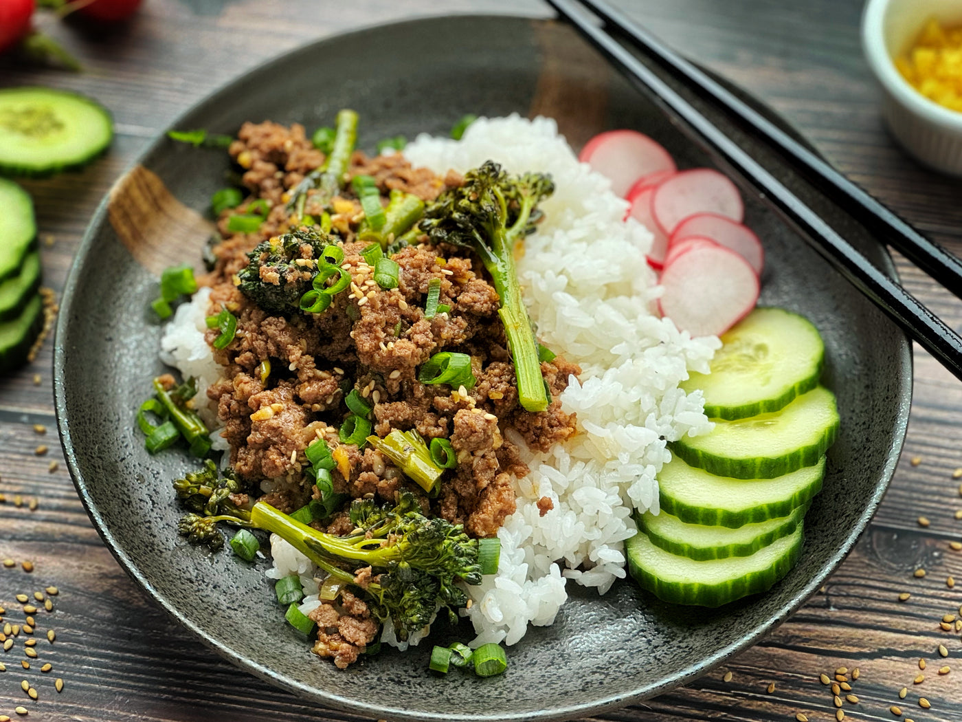 FIRECRACKER BEEF & BROCCOLINI BOWLS