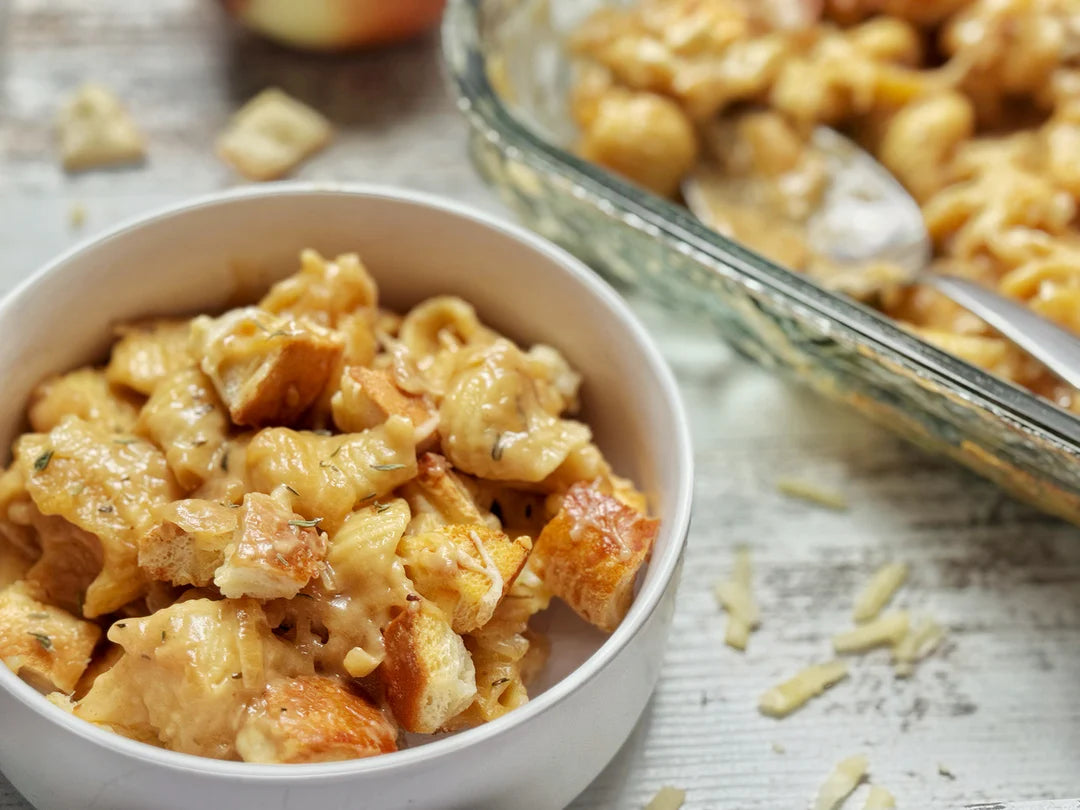 NEW! FRENCH ONION MAC & CHEESE