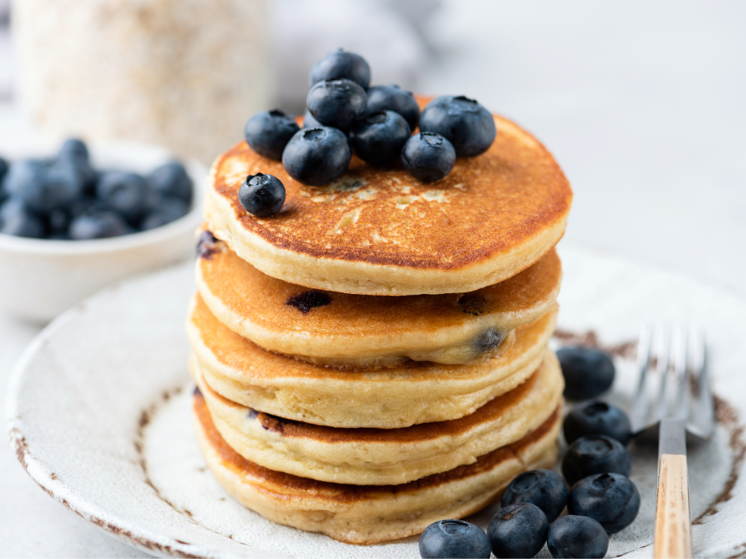 FRESH BLUEBERRY PANCAKES