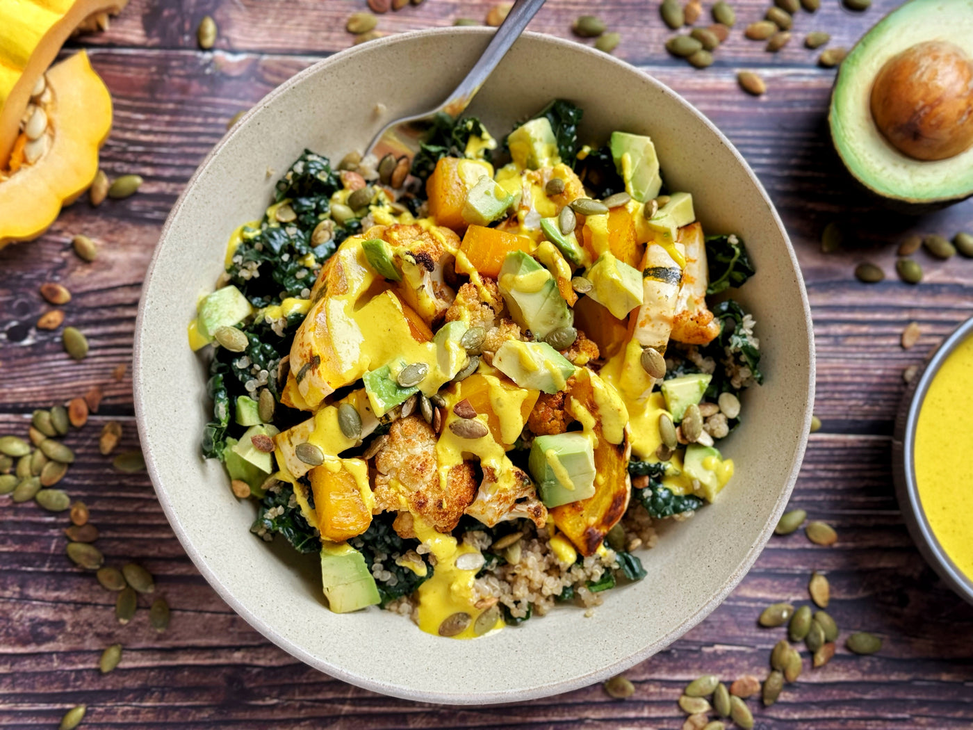 GOLDEN TAHINI AUTUMN GLOW BOWLS
