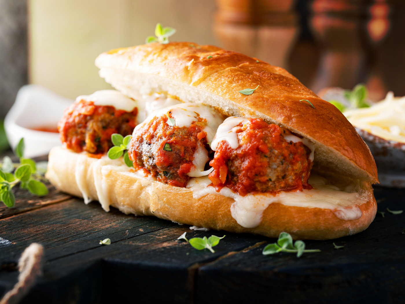 ITALIAN MEATBALL SANDWICHES