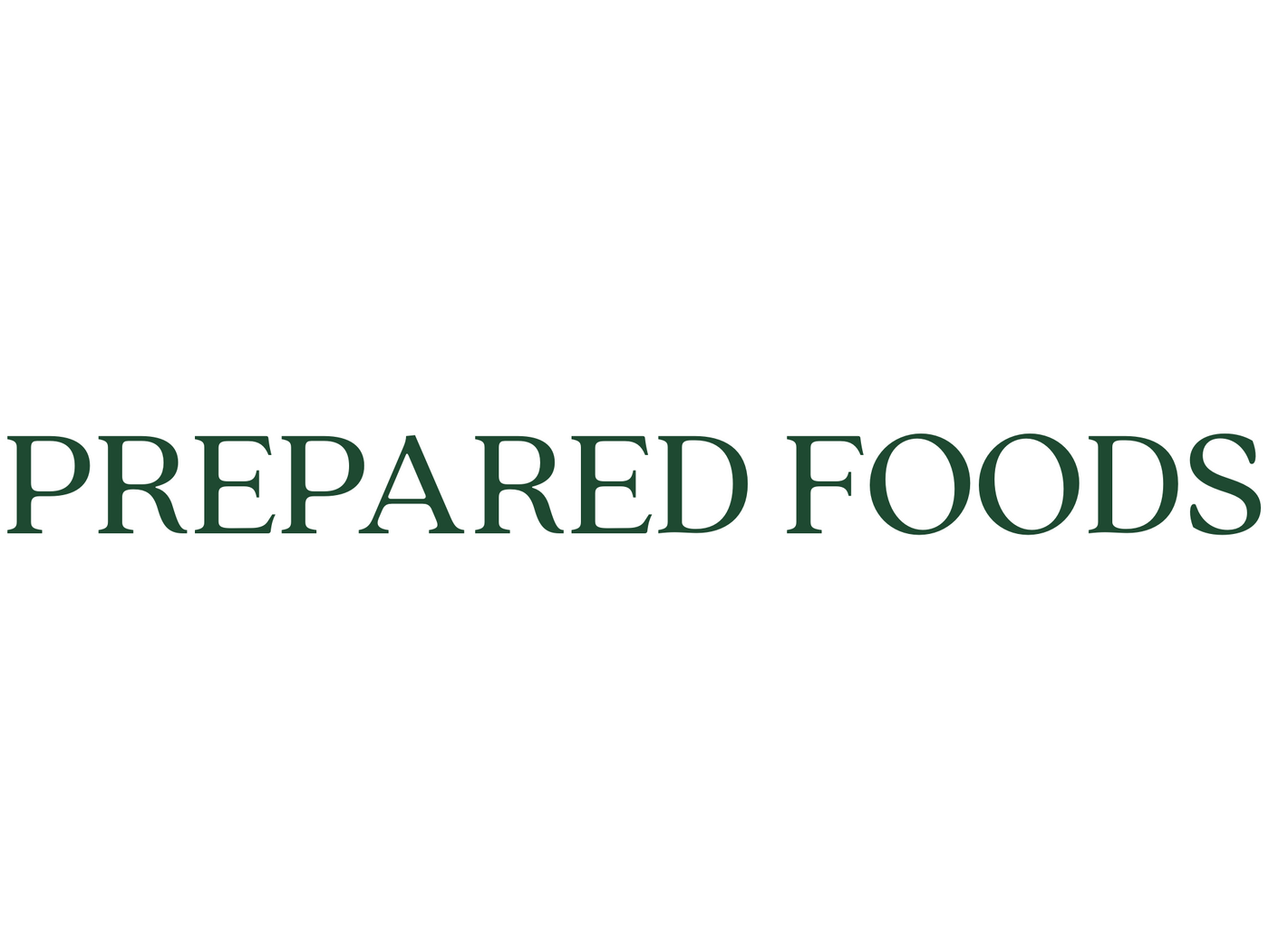 PREPARED FOODS
