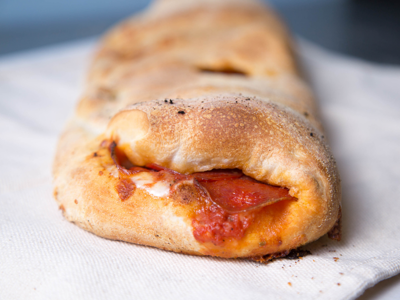 KID FAVORITE! PEPPERONI CALZONES WITH VEGGIES & RANCH