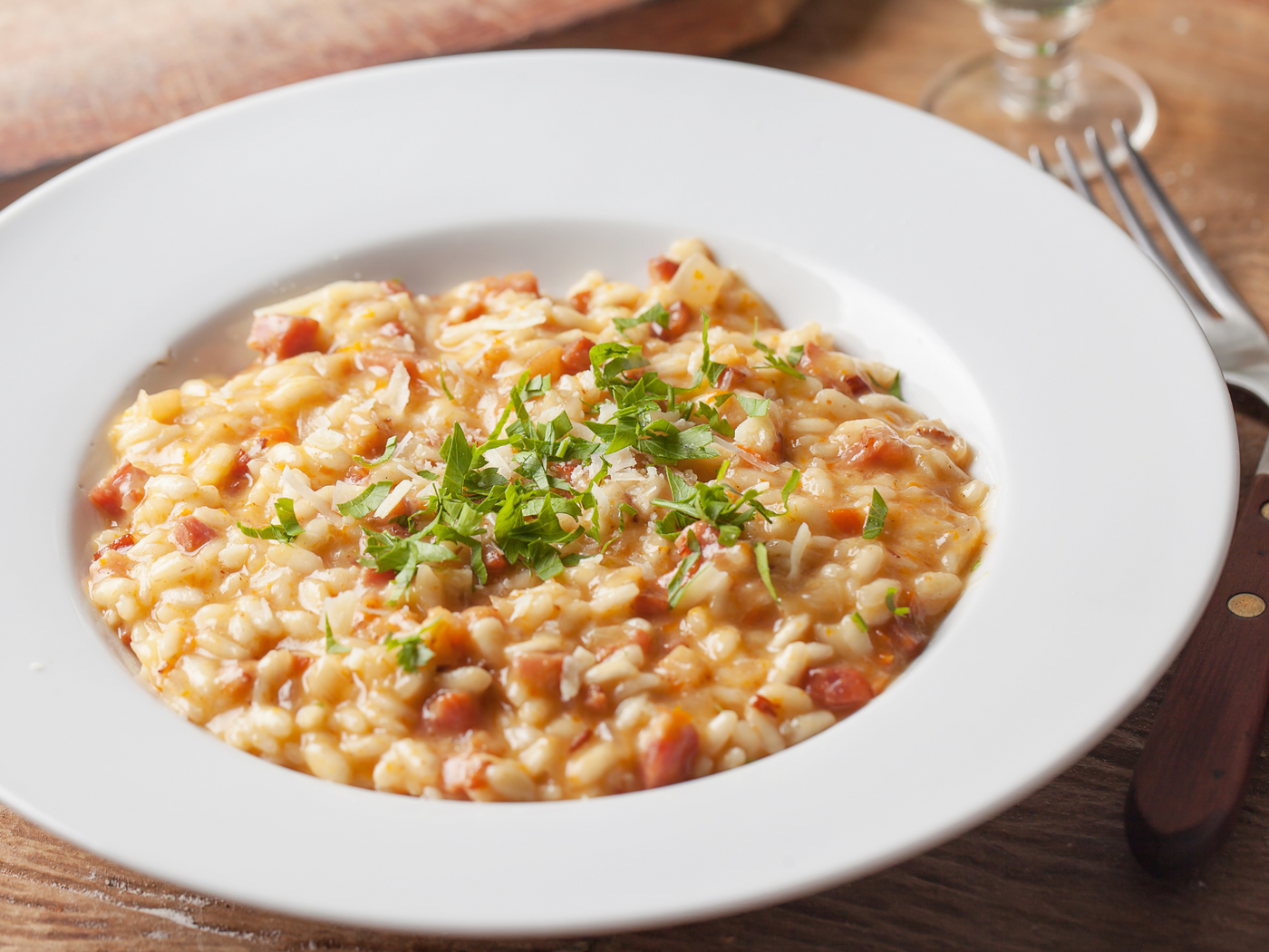 NEW! RISOTTO CARBONARA