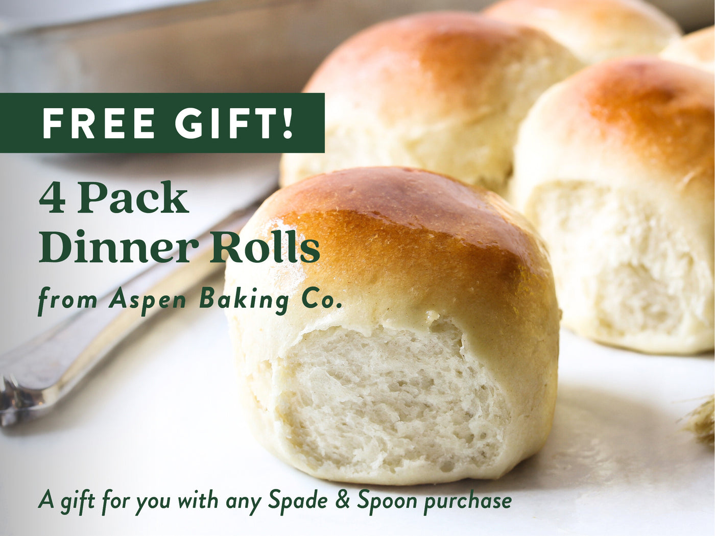 FREE GIFT! HOLIDAY DINNER ROLLS