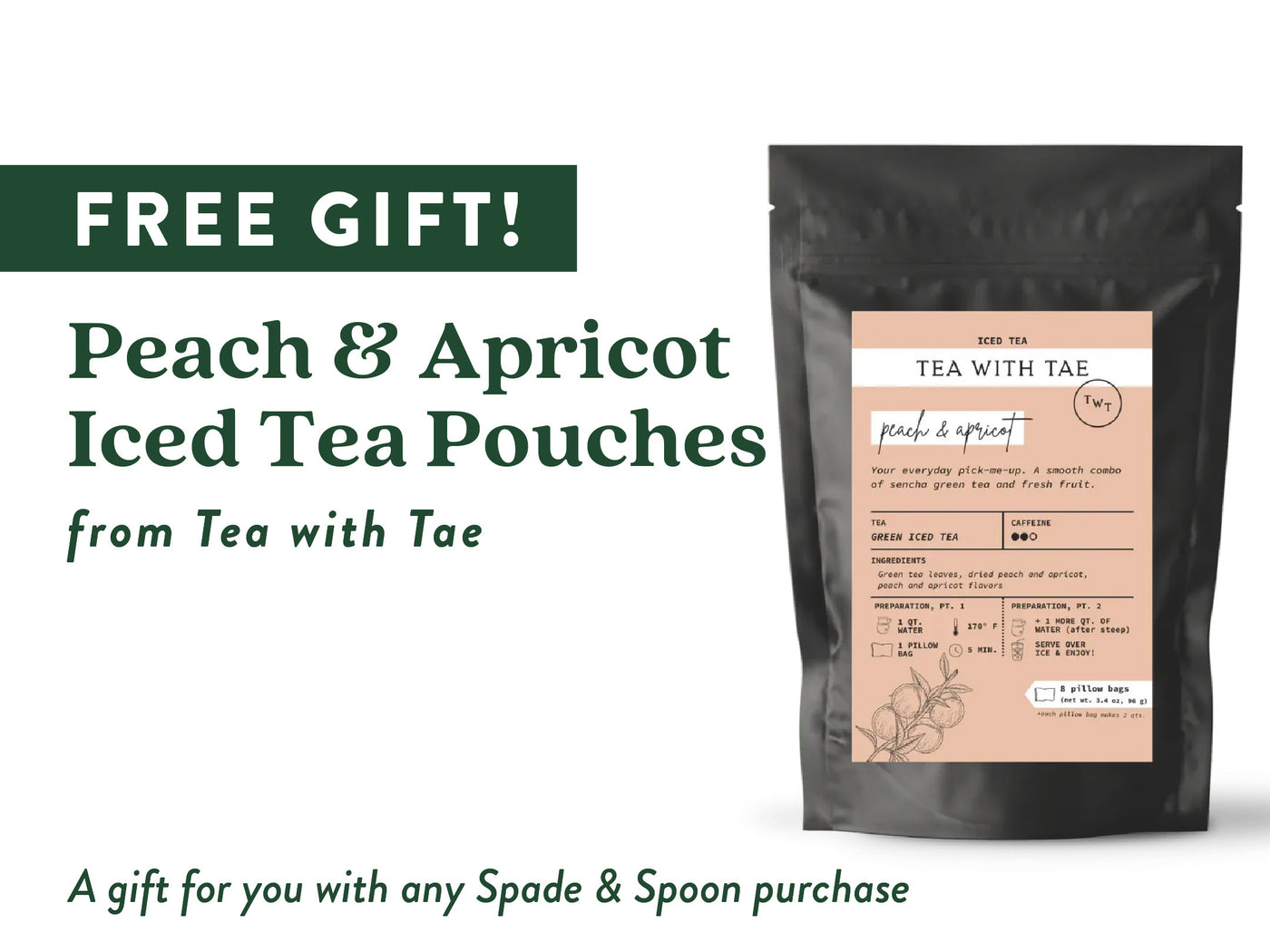 FREE GIFT! TEA WITH TAE SUN TEA KIT