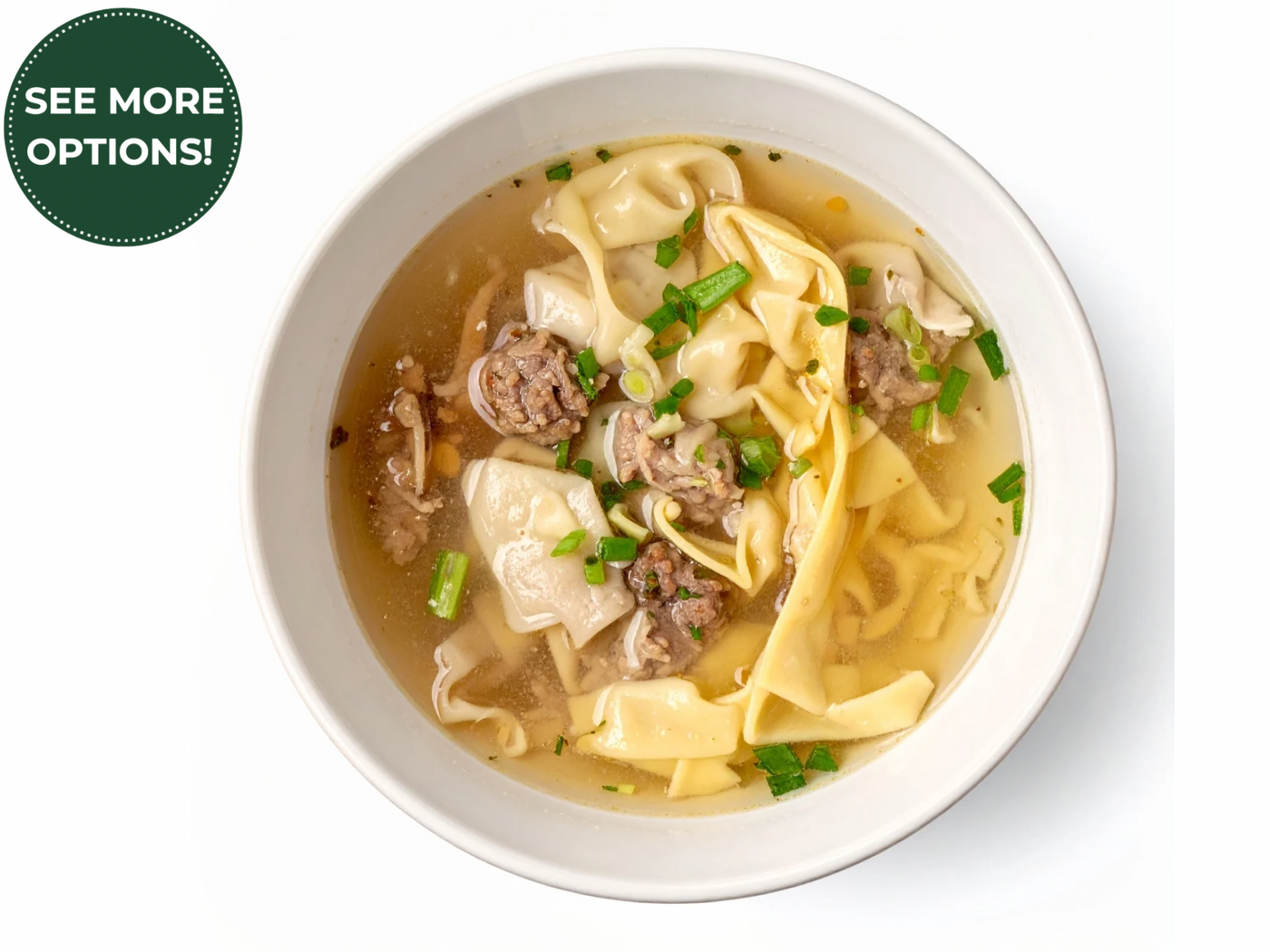 NEW! DECONSTRUCTED WONTON SOUP
