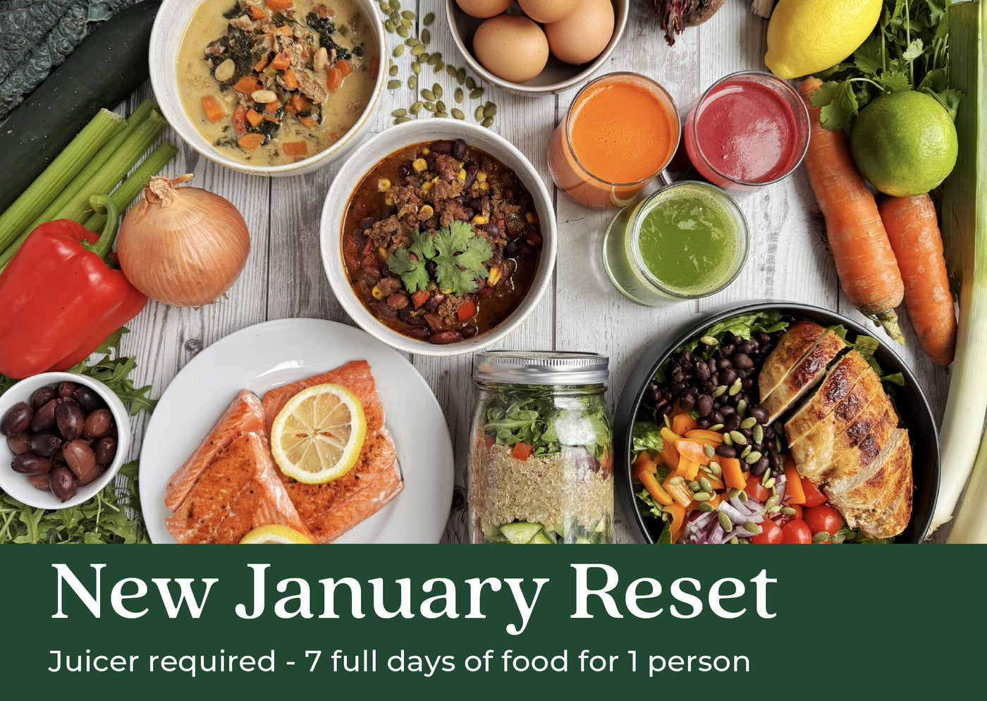 JANUARY RESET - JUICER REQUIRED