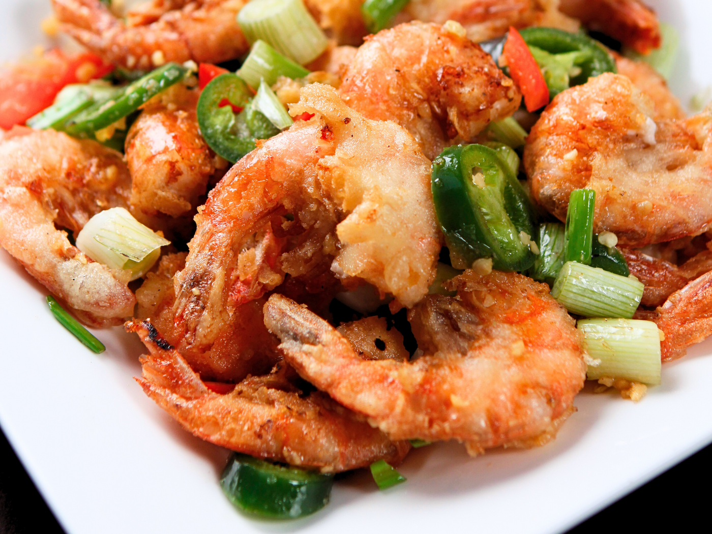 CHINESE-STYLE CRISPY SALT & PEPPER SHRIMP