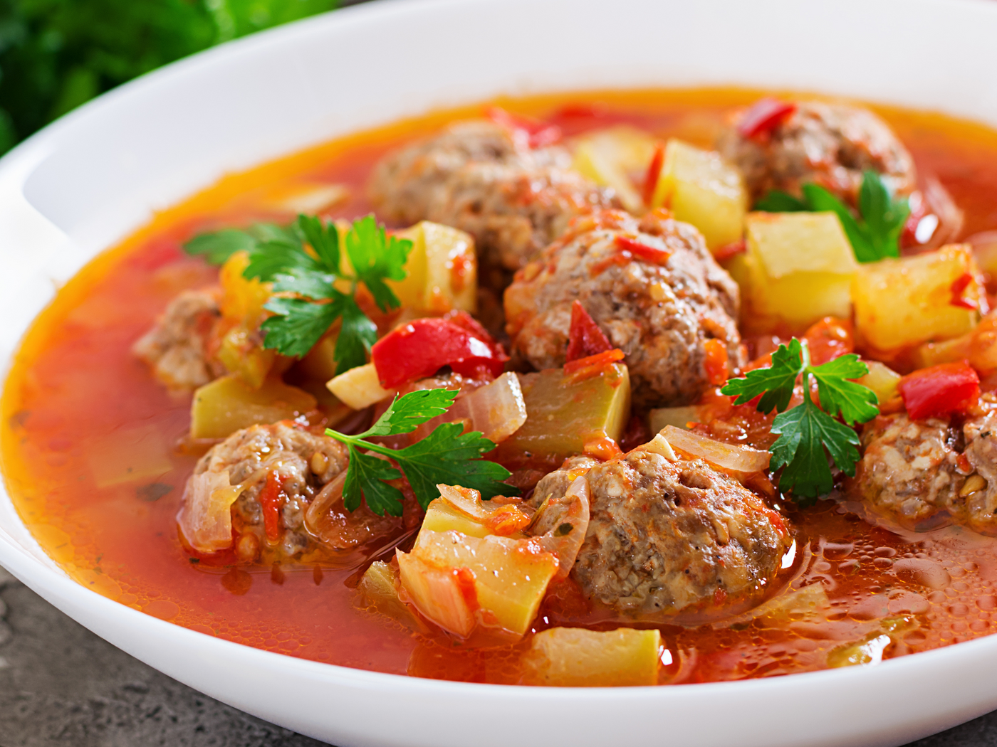 NEW! SOPA DE ALBONDIGAS (MEXICAN MEATBALL SOUP)