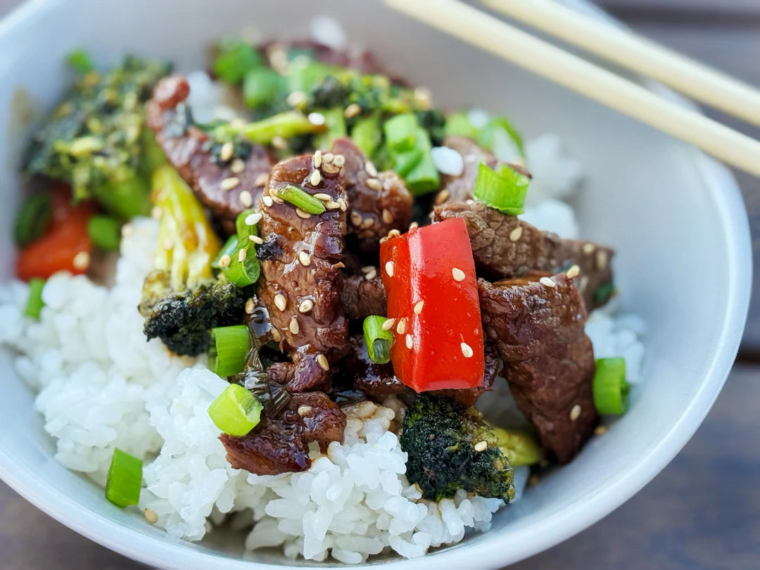 NEW! TERIYAKI BEEF STIR FRY
