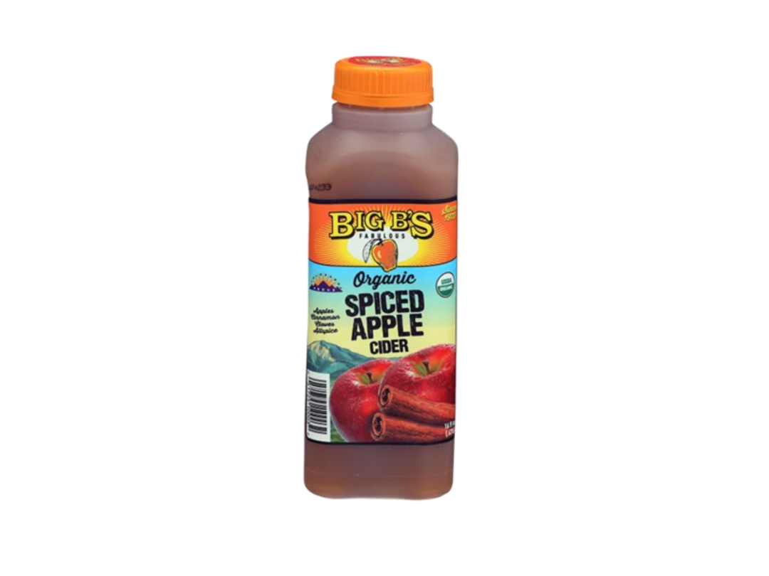BIG B'S ORGANIC SPICED APPLE CIDER