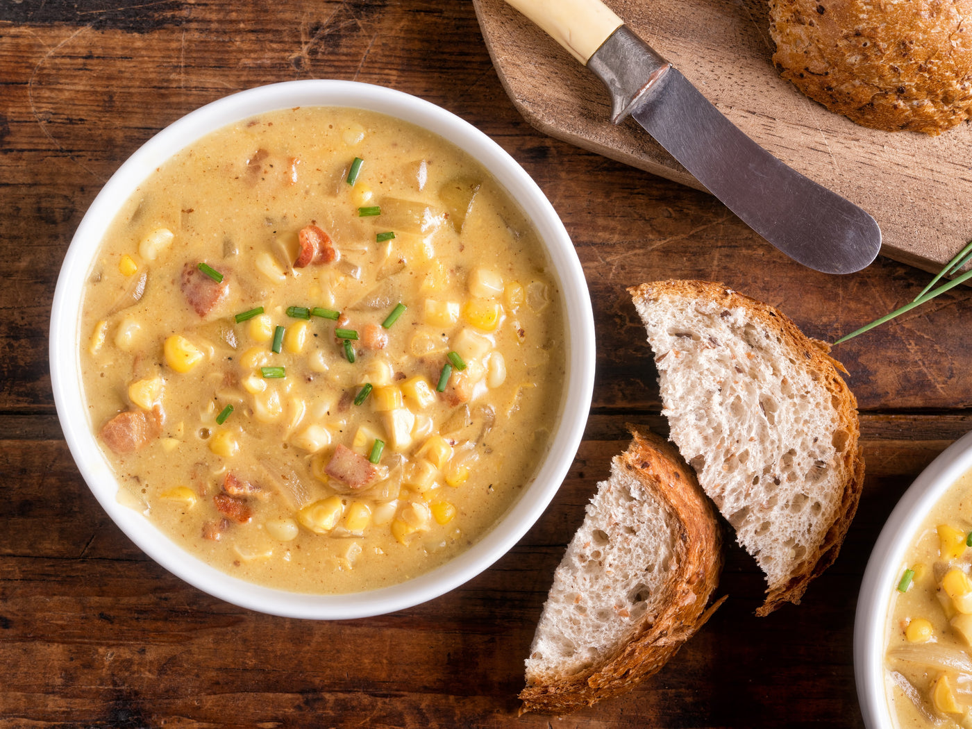 CORN & CHEDDAR CHOWDER