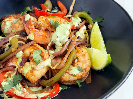 NEW! MAGIC SHRIMP FAJITA BOWLS