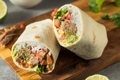 TEQUILA & LIME PORK BURRITOS