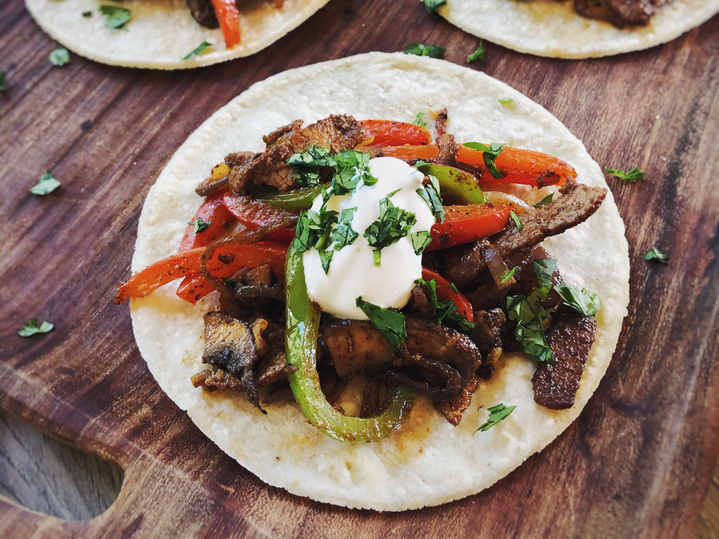 SHEET PAN BEEF FAJITAS
