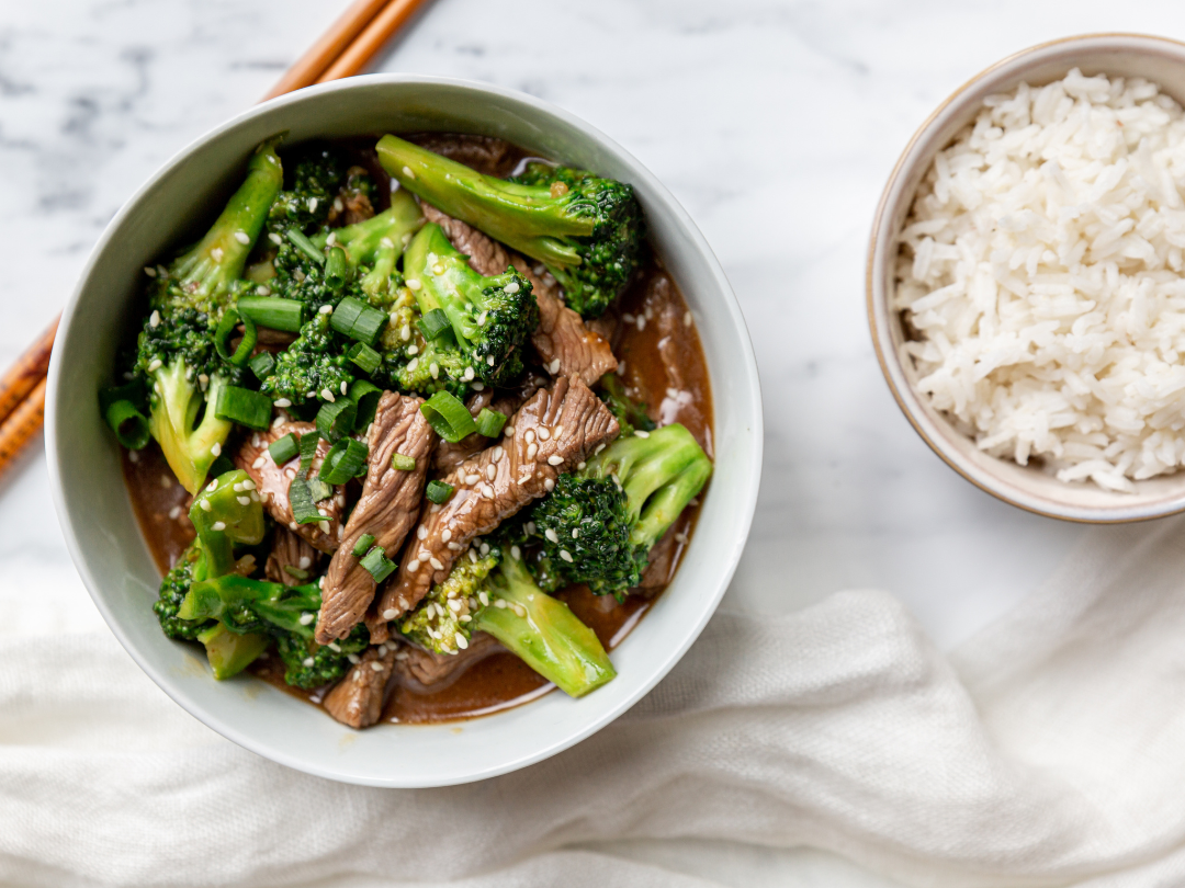 BEEF & BROCCOLI STIR FRY