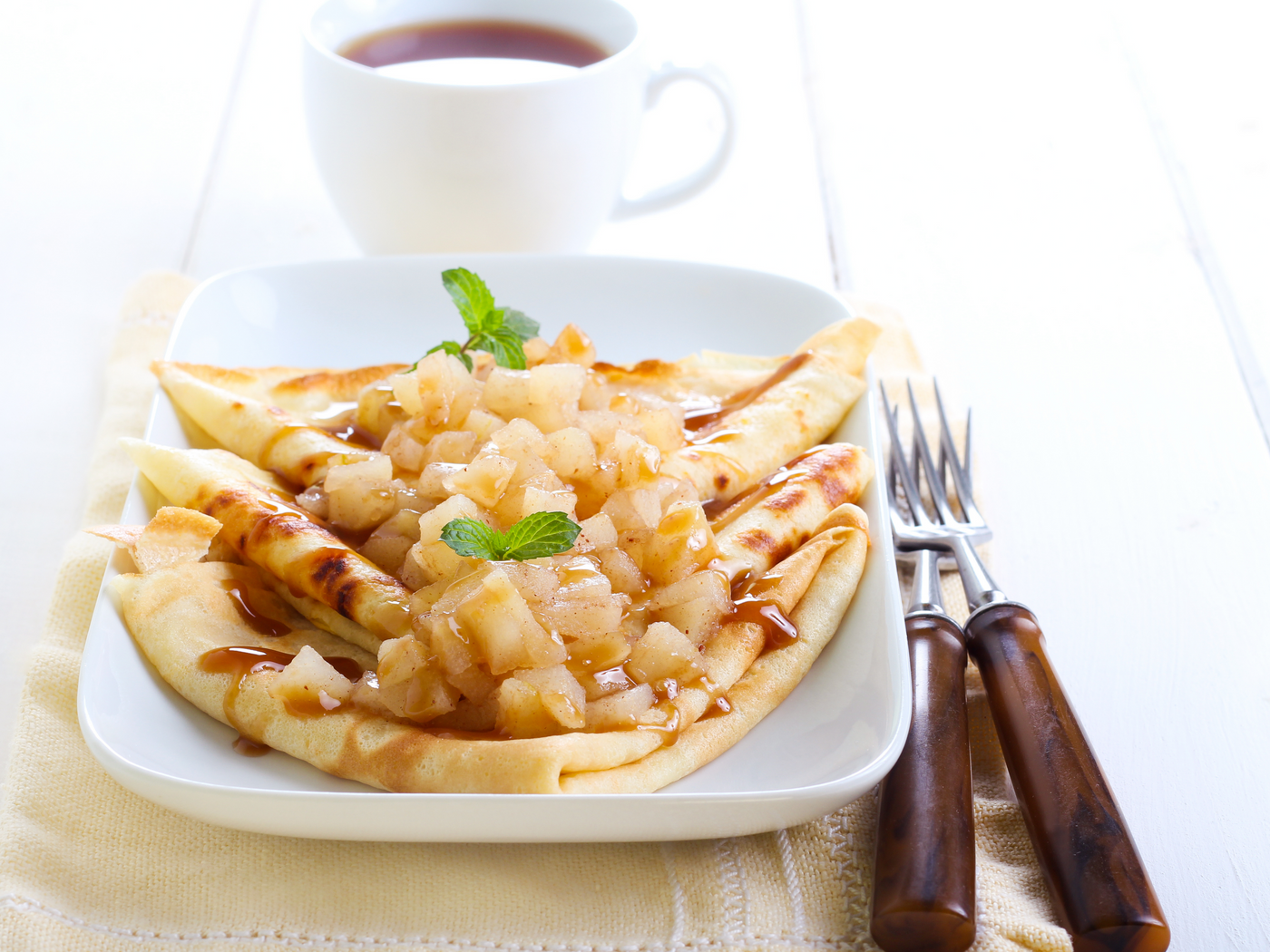 MAPLE & PEAR CREPES