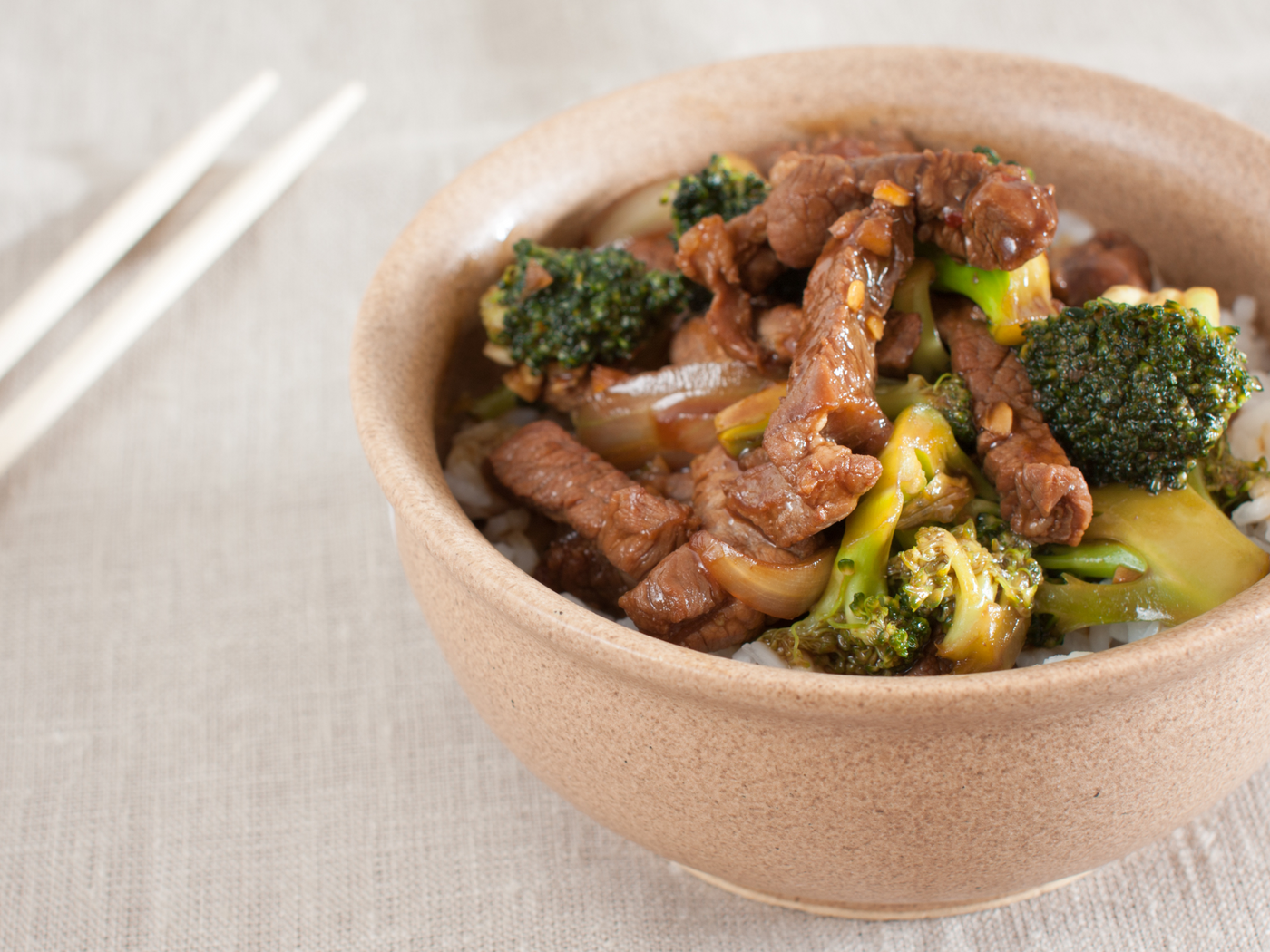 ORANGE BEEF & BROCCOLI