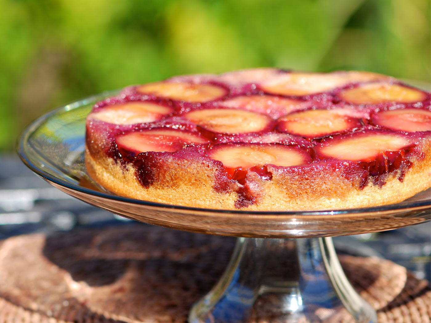 PLUM UPSIDE DOWN CAKE