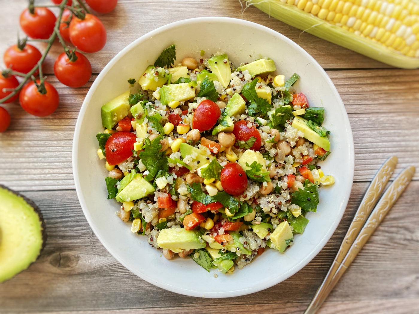 SEASONAL FAVORITE! TEXAS CAVIAR BOWLS (BLACK-EYED PEA + SWEET PEPPER SALAD)
