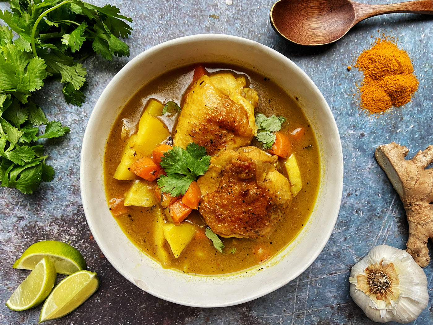 CHEF FAVORITE! VIETNAMESE COCONUT CURRY CHICKEN STEW (CA RI GA)